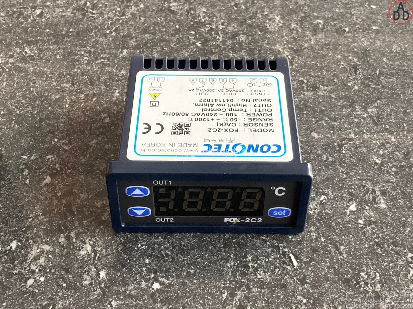 Digital Temperature Controller Model FOX-2C2 (4)
